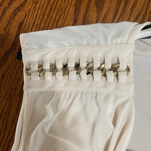 Lauren Ralph Lauren Sleeveless Blouse 2 Cream 2X & 1 Navy Blue 3X PLEASE READ - Picture 3 of 12